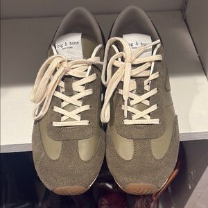 Rag & Bone Women’s Olive Green Sneakers